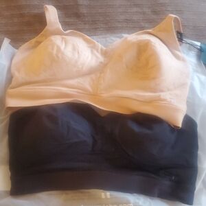 Wireless Nude and Black Bras